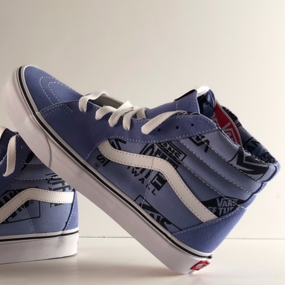 VANS SK8-Hi Lavender Lustr Skateboarding Shoes - Picture 2 of 8